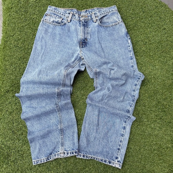 Polo Ralph Lauren Denim - Vintage Polo Jeans Company Ralph Lauren Women's Light Wash Jeans Size 6x29